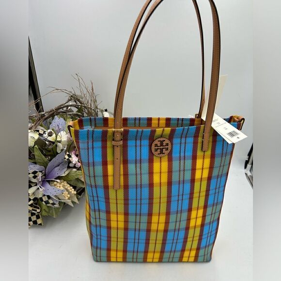 Women’s Tory Burch Ella large mesh market tote zipper closure - Picture 1 of 10
